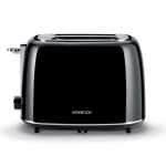 Kenwood Glossy Black 2 Slice Plastic Toaster - TCP31.000BK