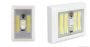 Large LED Wireless Wall Mounted Self Stick Magnetic Light Switch – 2 Pack