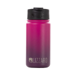 Lizzard Flask 415ML Assorted - Hot Pink Eggplant