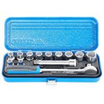 GEDORE Blue Socket Set 14 Pce D19 Hmz Metric Livestainable