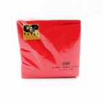 Serviettes – 2 Ply Red 100