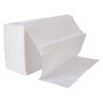 Laminated Folded Hand Towel 2PLY - 2400 Sheets 240MM X 200MM - 39GSM 12X200 Inter-folded - FOL01 - Stationery Supplier Dm Office