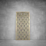 Wall Art D131 - 1040 X 535 X 20 Indoor Rust Coat Warm White