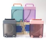 Cute Suitcase-style Bpa Water Bottle 450ML