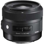 Sigma Lens 30 1.4 Dc Hsm Canon Art - 52MM