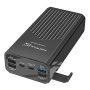 Konfulon Power Bank 40000MAH Portable Charger 20W Usb-c Battery Pack With 5 Outputs & 2 Inputs External Battery Cell Phone Charger With Phone Holder C