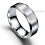 Titanium Steel Frosted Ring Stainless Steel Men's Brushed Ring Ring Jewelry