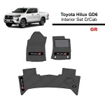 Toyota Hilux GD6 Gr Manual auto Fits 2015+ Interior Mat Set