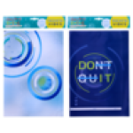 Techno Vibes A4 Book Jackets 5-PACK Design May Vary