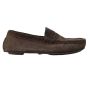 Carvella Choc Suede Moccassin