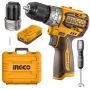 Ingco - Cordless Drill & Hand Blender Combo Kit -16V