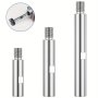 3PCS Angle Grinder Extension Rod 7.62/10.16/13.97 Cm M14 Angle Grinder Extension Shaft Aluminium Alloy Rotary Angle Grinder Lengthen Connecting Rod For Polisher Grinding Machine