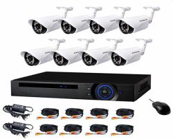 8 Channel Cctv Camera System - 500GIG Hard Drive