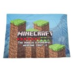 Minecraft Hill Double Layer Lap Blanket