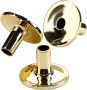 3PCS Drum Stand Sleeves Replacement Percussion Drum Parts Plastics Holder