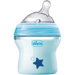 Chicco Natural Feeling Color Angled Feeding Bottle Blue 150ML