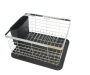 Classic Dish Rack With Utensil Holder And Drain Plate