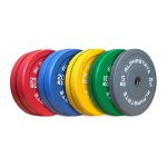 Alphastate Coloured Bumper Plate Set 2 X 5 10 15 20 25