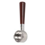 51MM Coffee Bottomless Portafilter Wood Handle Compatible Filter Basket