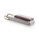 Bathmate Pumice Stone On Rope 100 x 40mm Pink