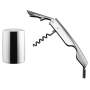 Barware Wine Tool Set: Waiter's Tool & Wine Stopper - 2 Piece Set