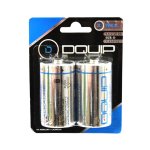 DQUIP Battery Alkaline D 2PCS