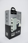 Hoco Dual USB Three Cigarette Lighter Ports With Lcd Display Car Charger Z13