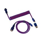 Coiled Aviator Usb-c Cable With Usb-a Adapter
