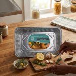 Aluminium Foil Roasting Trays With Lids For Oven And Bbq