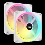 Icue Link QX140 Rgb 140MM Fan White Dual Pack