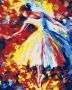 Paint By Numbers Premium Diy Kit_ 40CM X 50CM - Ballet Dancer YXYH-73