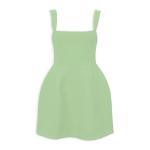 Moss Green Retro MINI Dress
