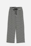 PoP Candy Striped Bootleg Pants - Black & White
