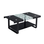 Glass Patterned Coffee Table MWCT6873