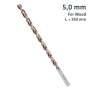 Alpen Timber Twist Drill Bit L=250 5.0 Sleeved