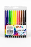 Khoki 10 Pack Watercolour Brush Pens