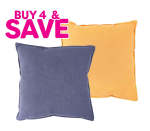 Buy 4 Scatter Cushion Flat Edge 3 Ass For R399