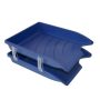 Optima Letter Tray Set 2 Blue