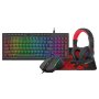 Rgb 4-IN-1 Gaming Combo - Keyboard Mouse Headset & Mousepad