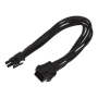 6-PIN Female To 6+2-PIN Male Pci-e Power Adapter Cable 20CM