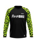 Firstbike Little Rider - Kiddies Technical Jersey - Limey - 2-3 Years