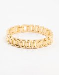 Goldair Gold Plated Watch Chain Bracelet