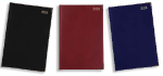 A4 Page-a-day – Executive Padded no Perimeter Stitch Corners Navy Blue – 431181U – 6007175061557