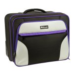 HT805 Lawn Bowls Bag - Black grey purple