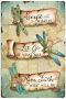 Dragonfly Wall Sign - Vintage Accept What Is Decor
