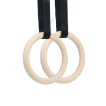 Rebel Wooden Gymnastics Rings - 28MM