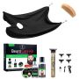 Hair Trimmer Beard Kit Set Beard Shaving Apron And Wood Comb