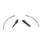 MERCEDES-BENZ C W205 Roof Wind Deflector Bearing Kit - A1767820020