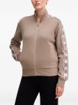 Guess Womens Britney Full Zip Track Jacket In Light Brown - Light Brown 2XL
