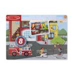 M&d Sound Puzzle Around The Fire Station
